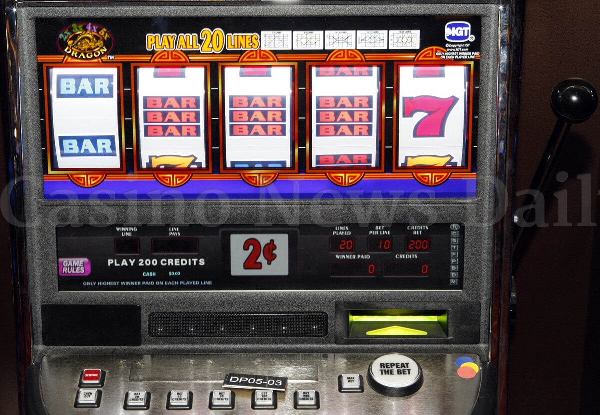 Sessão de slots com controlo de bankroll